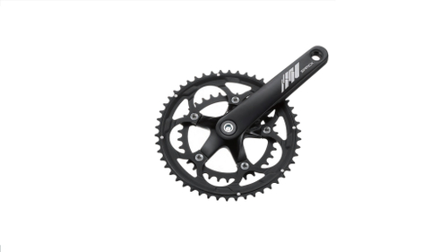 Система SAMOX Road 2X11s/10s/9s, 50/34T, алюм, 175мм алюм, кв. черн.