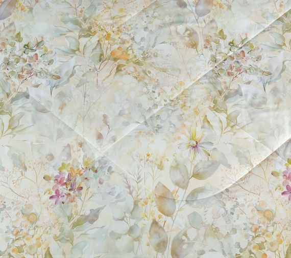 Комплект с ЛЕТНИМ одеялом Asabella 2220 ФЛАНЕЛЬ с Тенселем