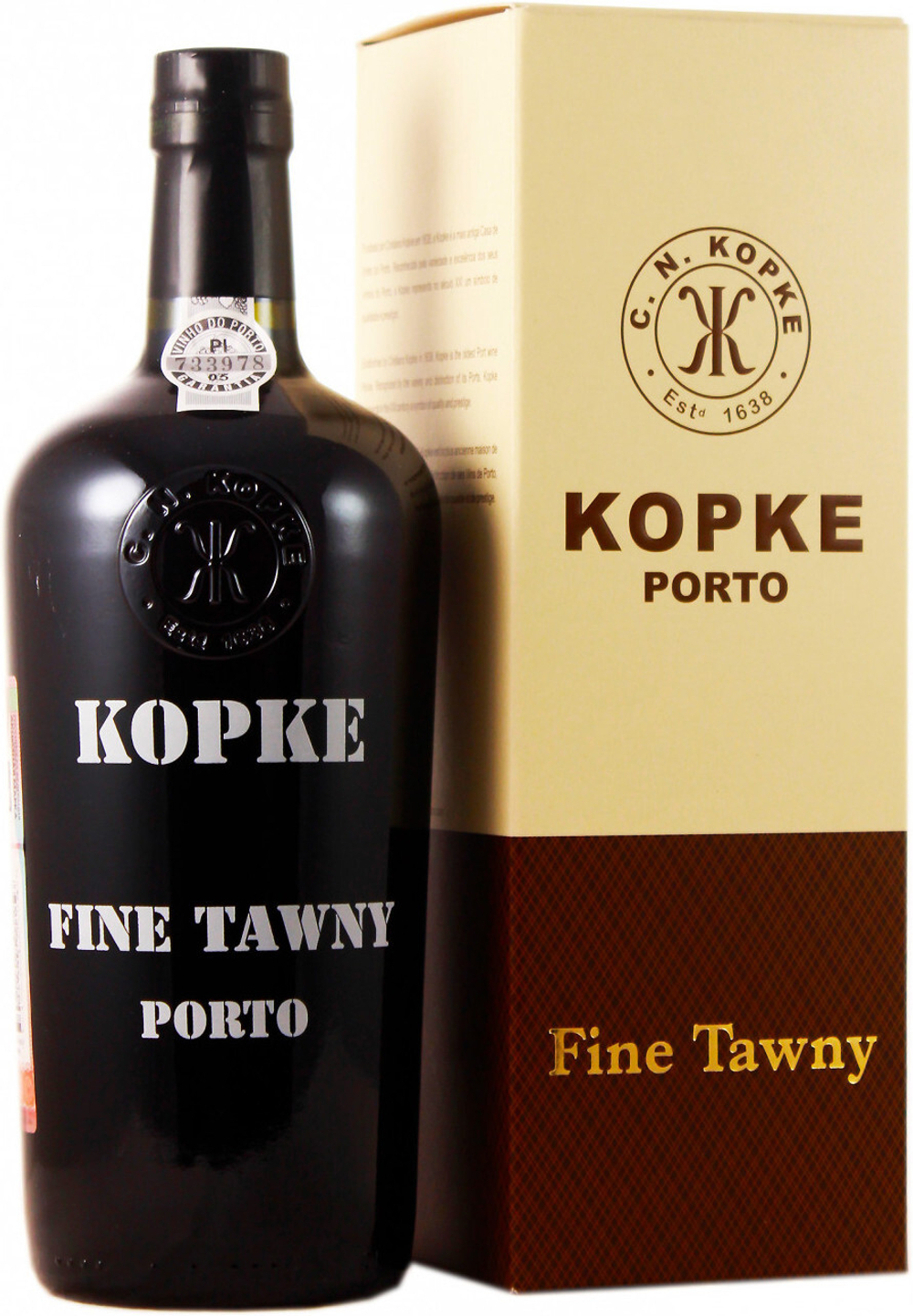 Портвейн Kopke Fine Tawny Porto, 0.75 л