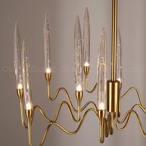 Люстра Cloyd ZOAR C12 / Ø60 см - латунь (арт.10764)