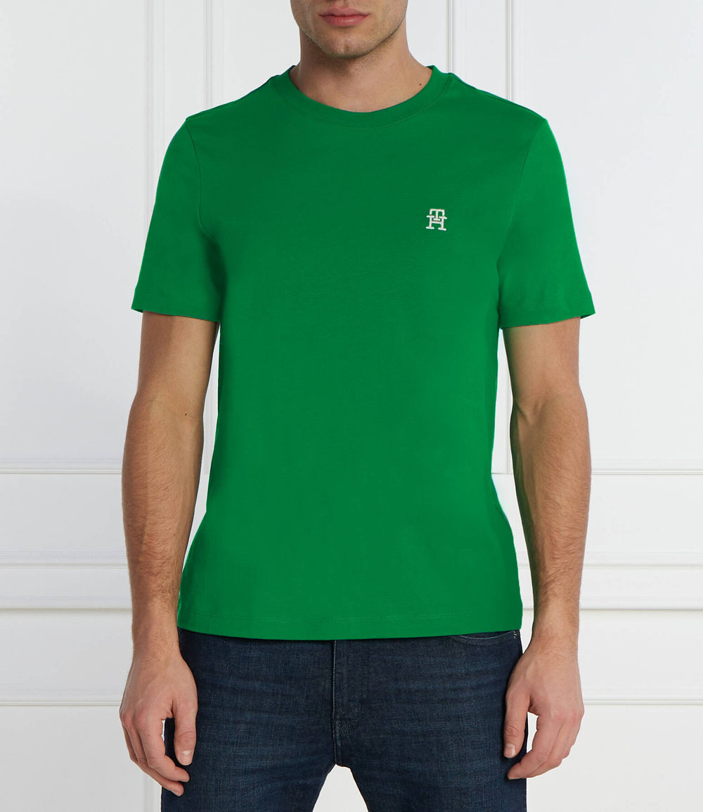 Футболка MONOGRAM IMD TEE Tommy Hilfiger - зеленый(MW0MW33987)