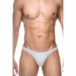 Трусы мужские стринги серые DARKZONE DZN6623