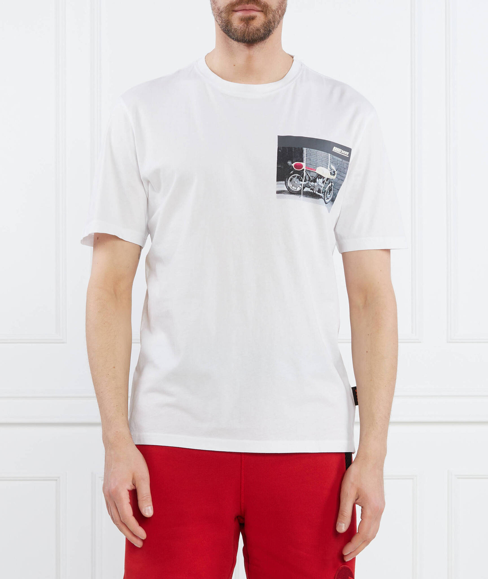 Футболка TeeMotor BOSS ORANGE - белый(50495741)