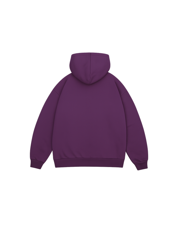 Худи оверсайз без начеса (базиликовый)