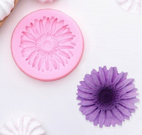 Молд силиконовый 6.6 см "Гербера"