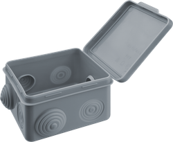 Коробка Navigator 93 247 NSS-DB-80-80-50-7-GR распаячная открытого монтажа