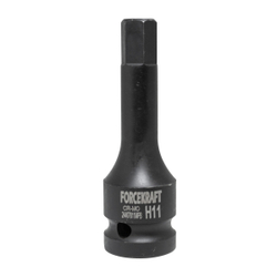 Головка-бита 6-гранная ударная 11мм,1/2'' FORCEKRAFT FK-24407811MPB