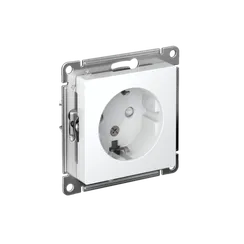 Розетка AtlasDesign 16А с заземл. защ. шторки механизм лотос SE ATN001345