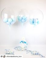 Шар (36''/91 см) Сфера 3D, Deco Bubble, Прозрачный, Кристалл, 1 шт.