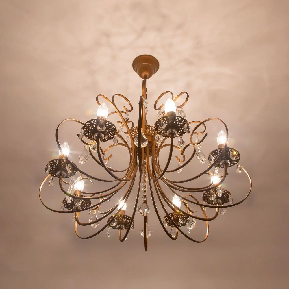 Citilux Марлен CL411181 Люстра подвесная Кофейная