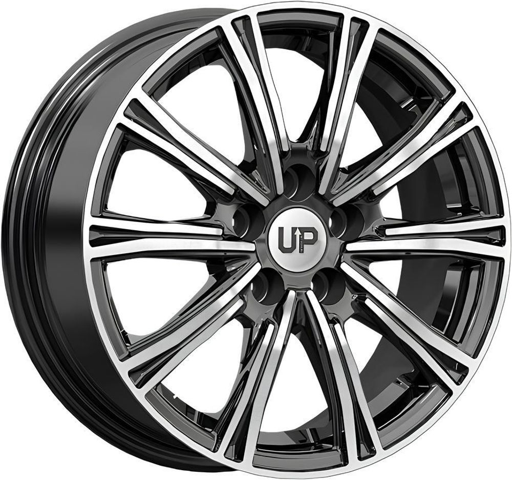 Wheels UP Up123 6x15 5x100 ET 38 Dia 57.1 (silver)