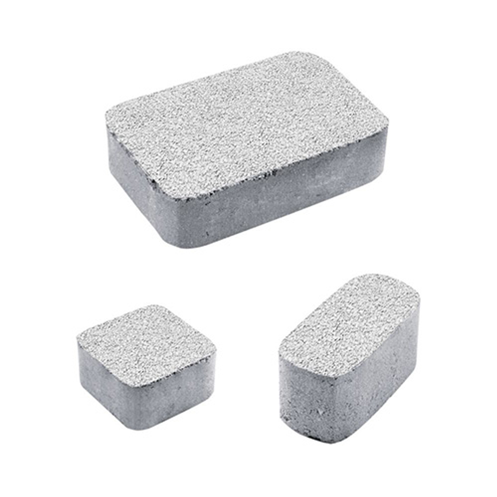 Тротуарная плитка КЛАССИКО - Гранит Белый, комплект из 3 видов плит