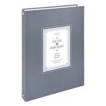 Тетрадь на кольцах БОЛЬШАЯ А4, 215х305 мм, 100 л., твердый картон, клетка, BRAUBERG, "Винтаж", 405410