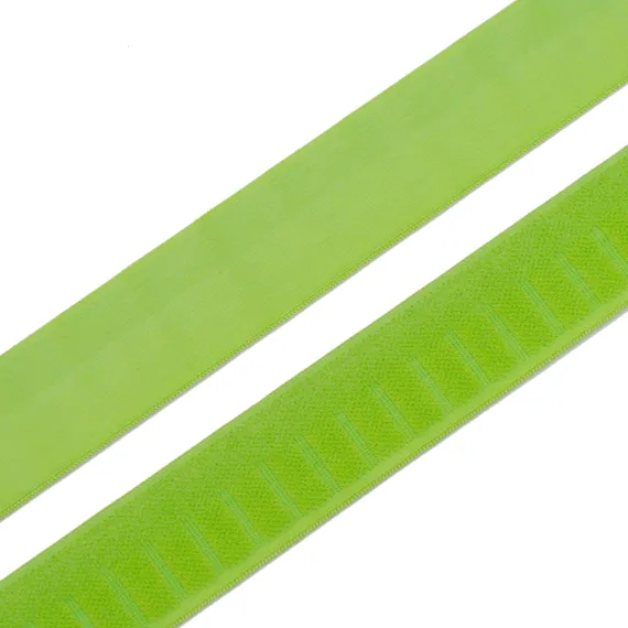 Резинка широкая, салатовая 25 мм (полубейка), Германия