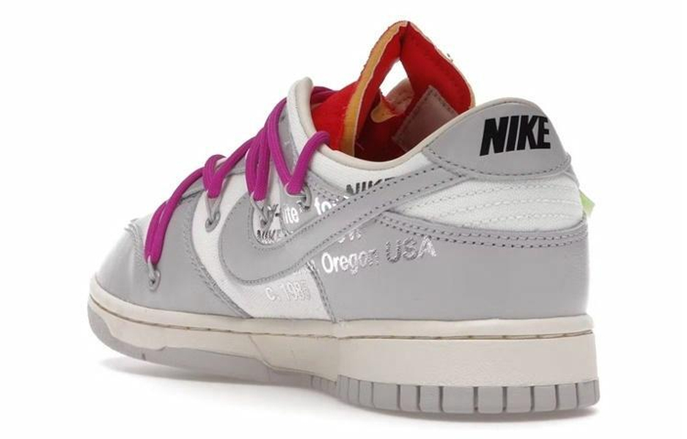 Кроссовки Off-White X Nike Dunk Low The 50 No.45