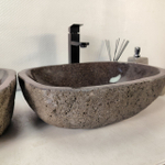Раковина из речного камня ПАРА! RS-65358 49*39*15 0865