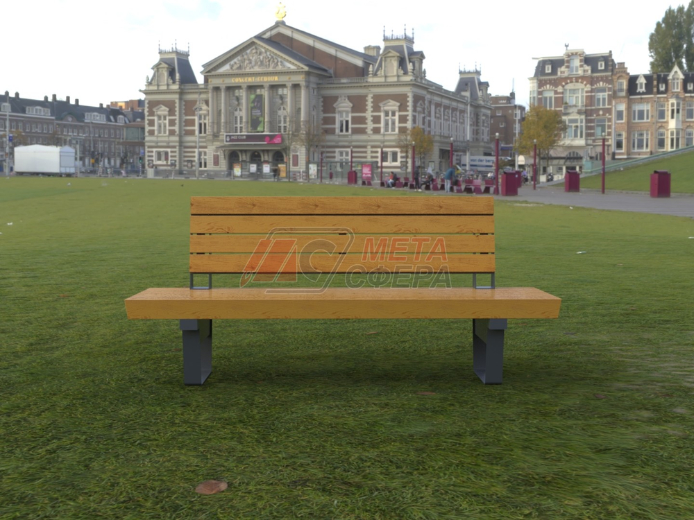 Скамейка Rail Road 02 продольная