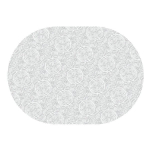 Сервировочная салфетка овальная 45х32 см Паттерн