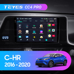 Teyes CC4 Pro 9" для Toyota C-HR 2016-2020(прав)