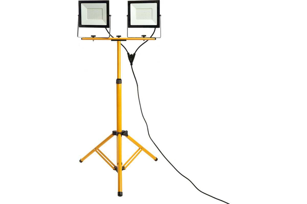 Прожектор LED LL-505 на штативе IP65 2*100W 6400K Feron 48506