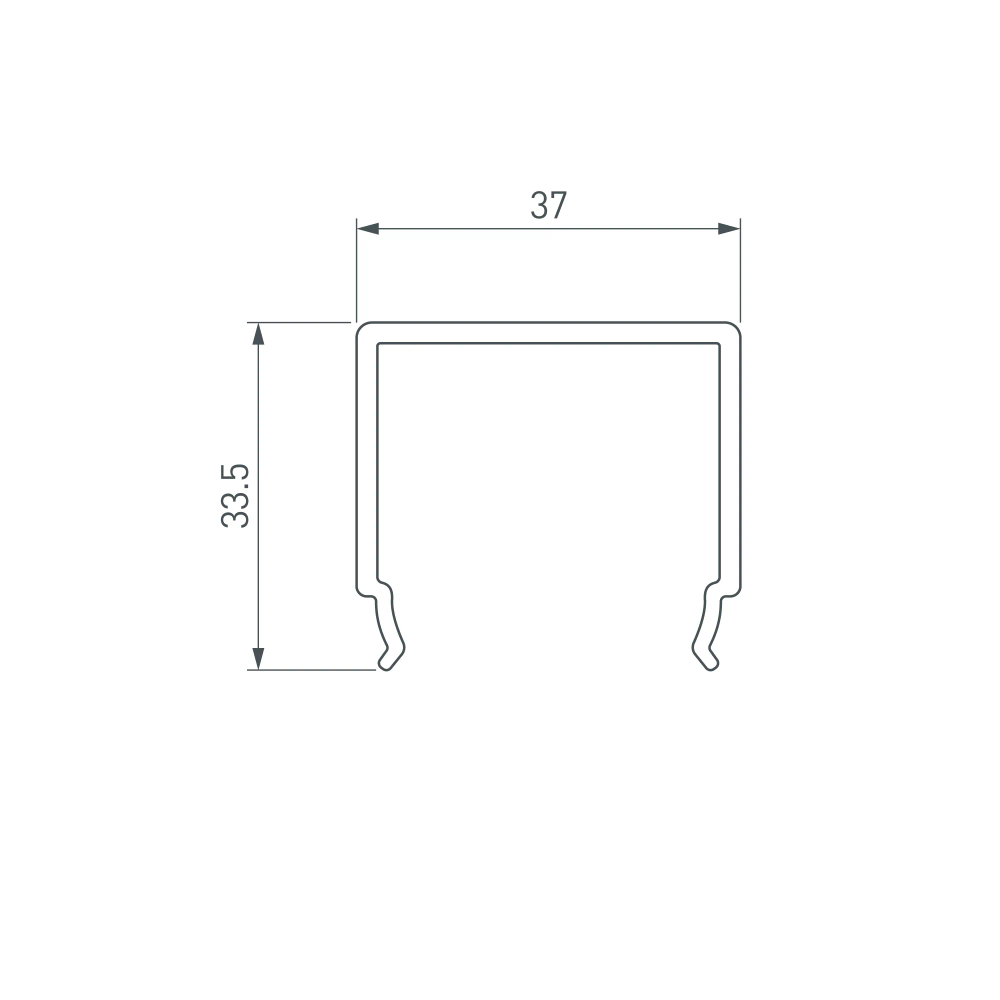 Экран ARH-LINE-3750A-VOL-2000 FROST (Arlight, Пластик) 020576