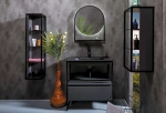 Пенал Armadi Art Loft высокий антрацит