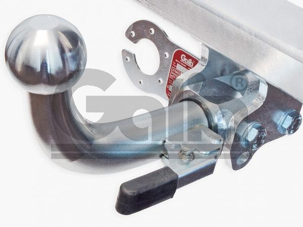 Оцинкованный фаркоп на Volvo S60 2010-2019, Volvo V60 2010-2019 (без электрики), Galia V0706C