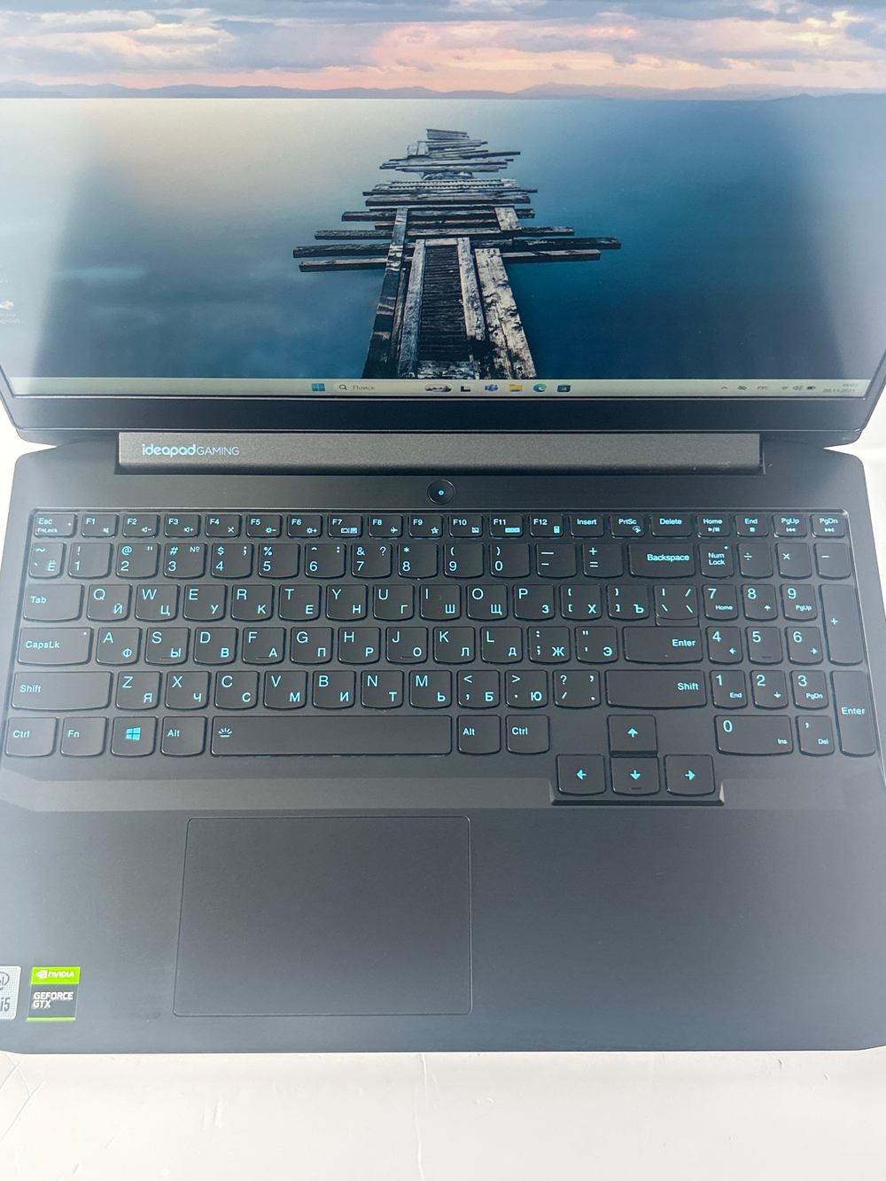 Ноутбук Lenovo ideapad Gaming 3-15IMH05 CPU: Intel Core i5 10300H 2.5 ГГц, RAM: 8 ГБ, SSD: 256 ГБ, GPU: GeForce GTX 1650 Ti 4GB, OS: Без ОС, Цвет: черный, Состояние: B1