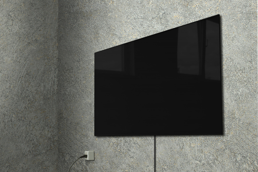 Инфракрасный обогреватель Теплофон Glassar 0,8 кВт (ЭРГН-0,8) черный