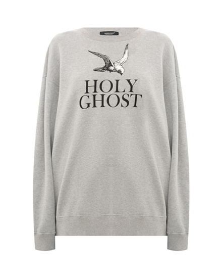 UNDERCOVER СВИТШОТ HOLY GHOST СЕРЫЙ