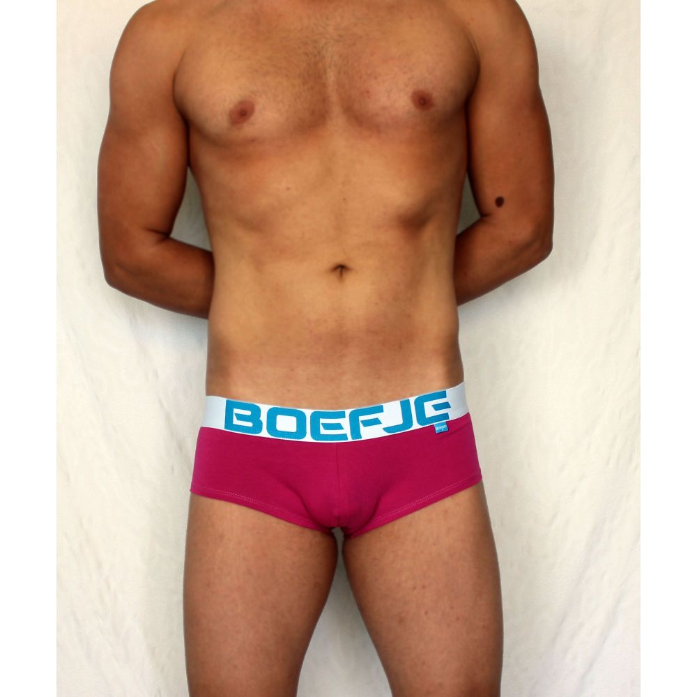 Мужские трусы хипсы розовые Boefje