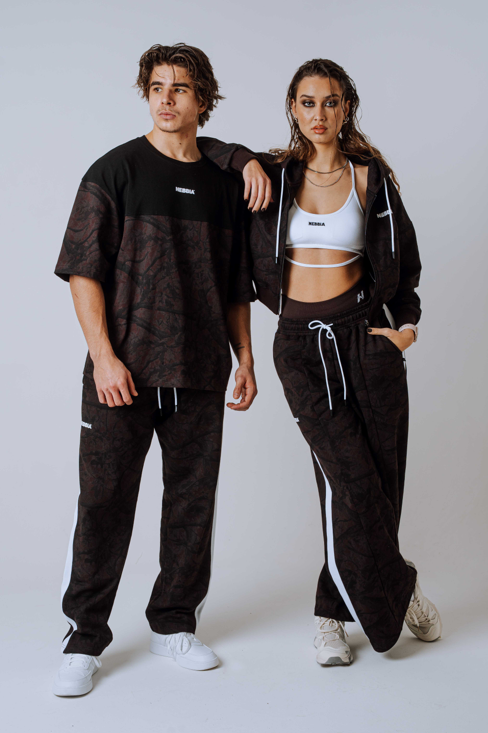 Брюки Relaxed Sweatpants POWER 904 DARK BROWN CAMO