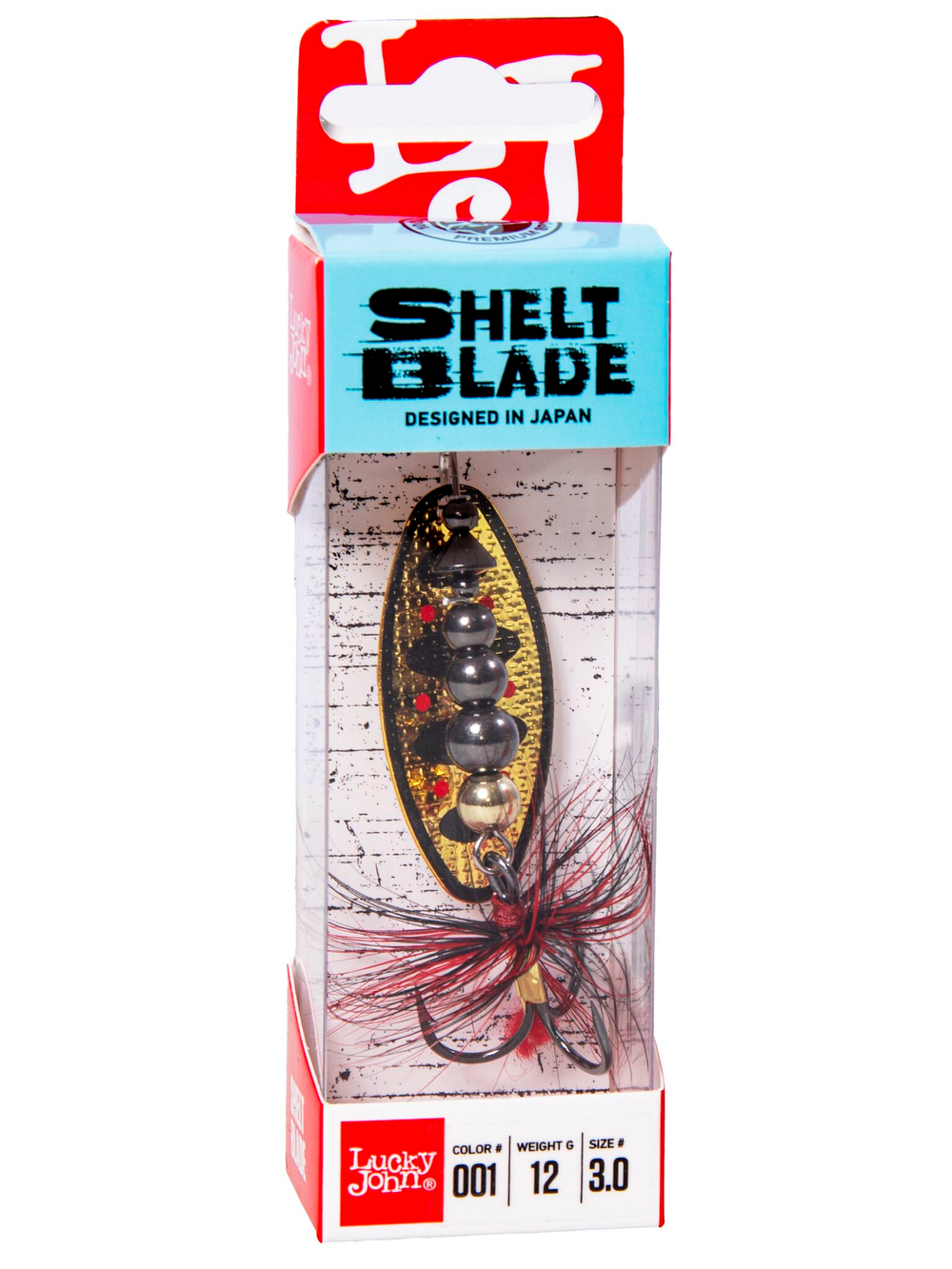 Блесна вращающаяся Lucky John SHELT BLADE 03 12.0г 001