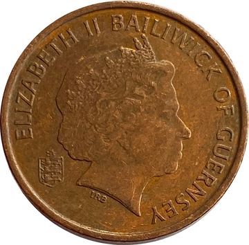 1 пенни 1998 Гернси