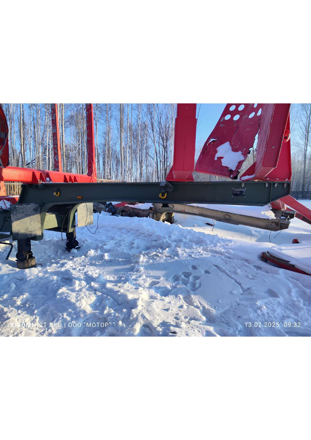 Сургутавтоприцеп 9462* Полуприцеп тяжеловоз 2 оси 946228 (Не раздвижной)