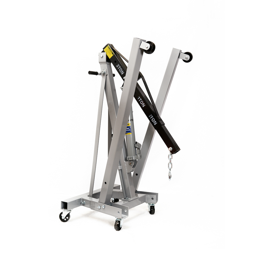 Кран гаражный REMAX HJ2403, 2т. Цвет серый RAL 7040