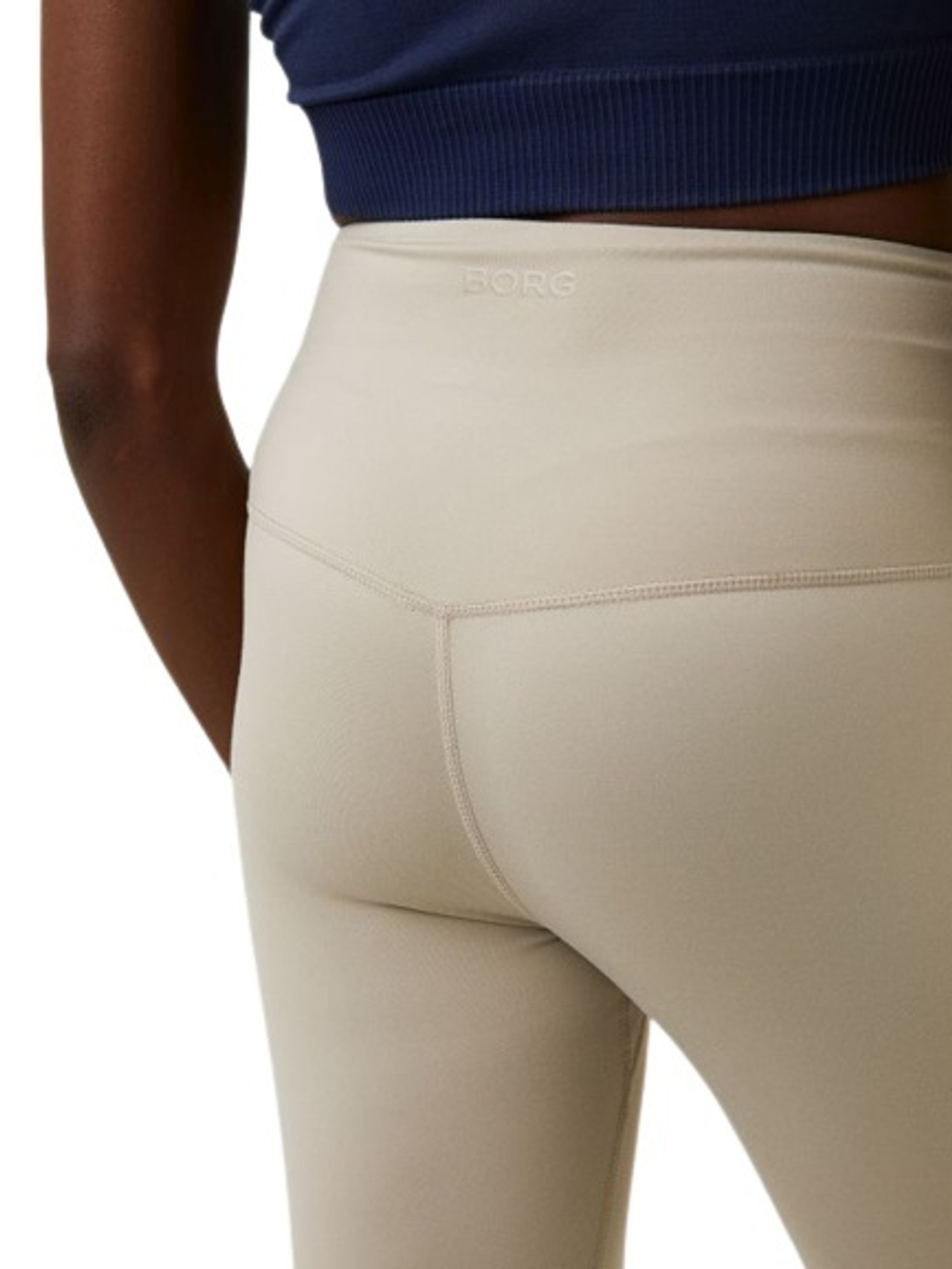Leginsy Björn Borg Borg High Waist Comfort Tights - Бежевый