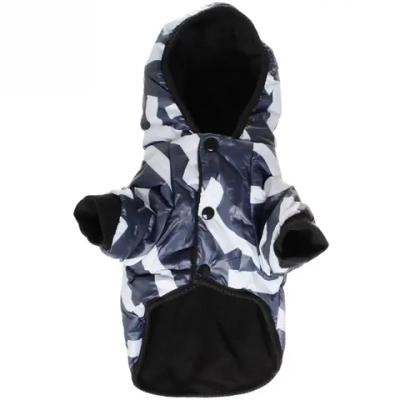 Куртка-пуховик для собаки «Max» с капюшоном, размер M(30*43*24см) Ultramarine