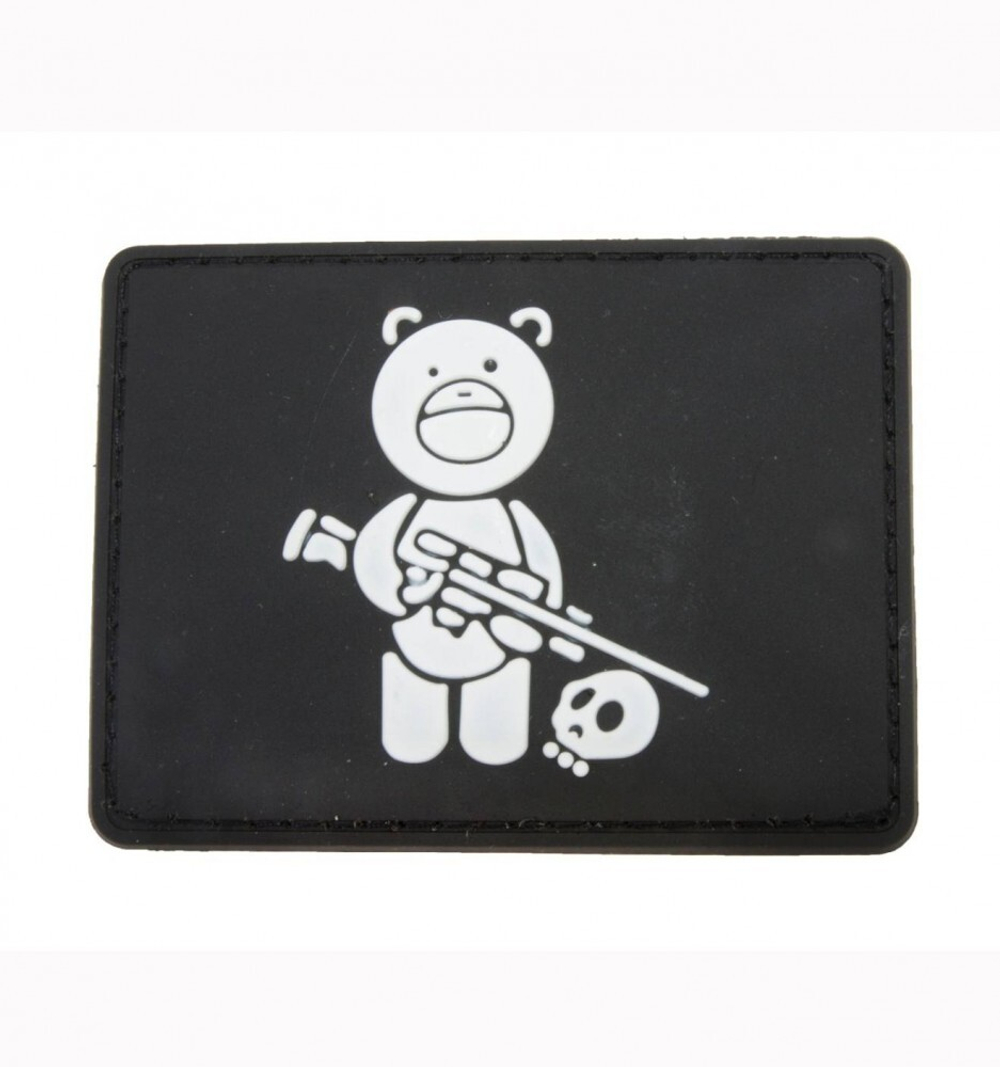 Шеврон PVC Crazy Bear 7,5 см