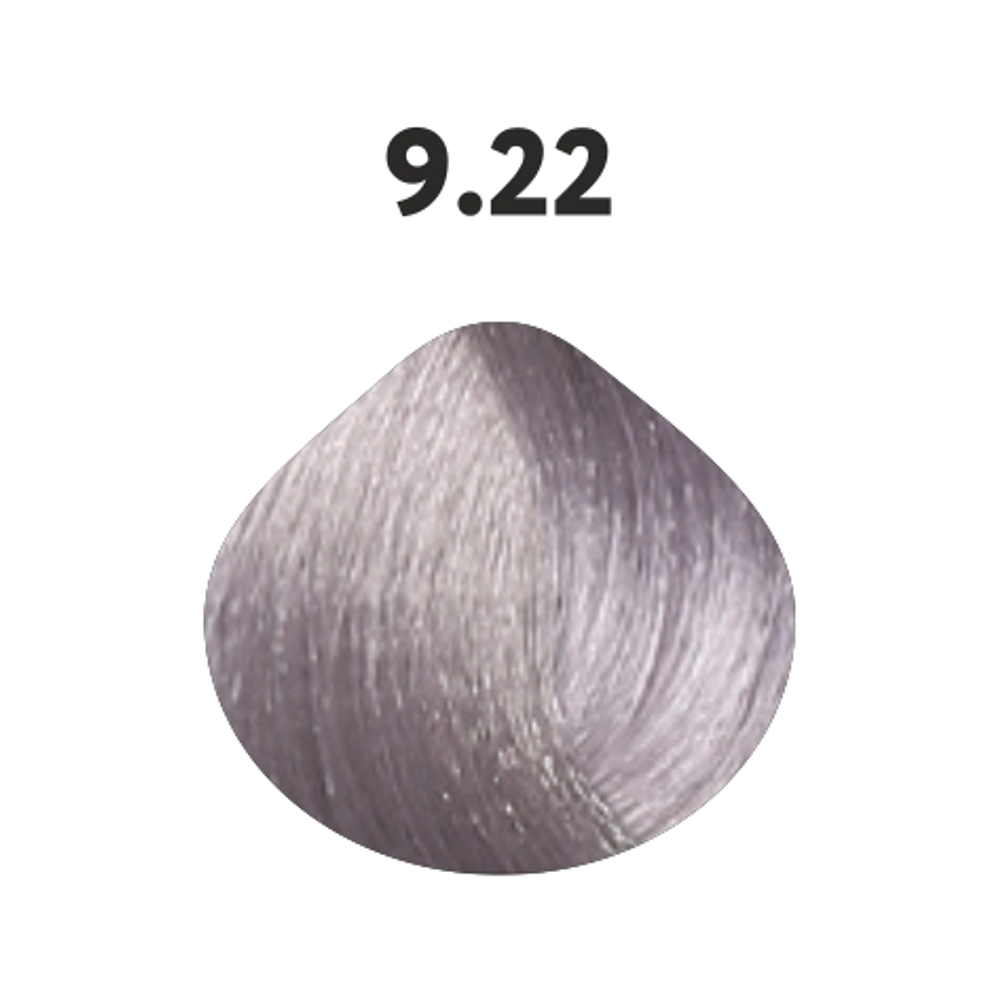 9.22 крем-краска KAARAL Baco Color Collection очень светлый блондин интенсивный фиолетовый - 100 мл.