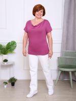 Роуз - футболка брусничный Iv-capriz (Акция)