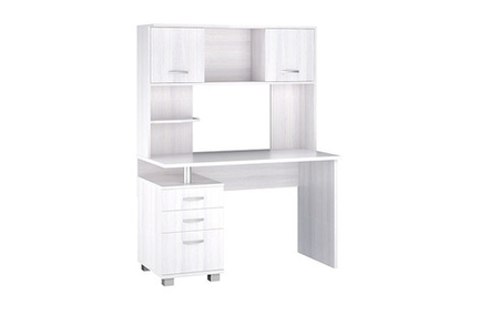 Стол компьютерный Ивару МАКСИМ-1, Ясень Анкор Светлый