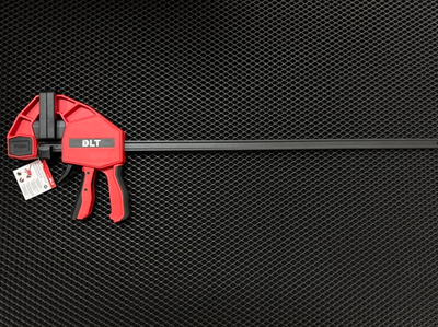 Струбцина пистолетная быстрозажимная DLT 600мм, (версия с удлиненной накладкой), арт.90601