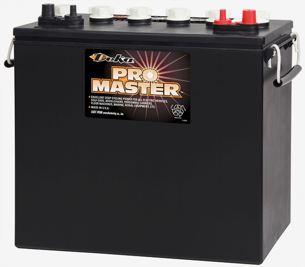 Аккумулятор тяговый Deka Pro Master 9C12 12В, жидкий электролит, 228а/ч