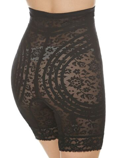 Корсетные панталоны с высокой линией талии (Размер: S) (Цвет: черный)