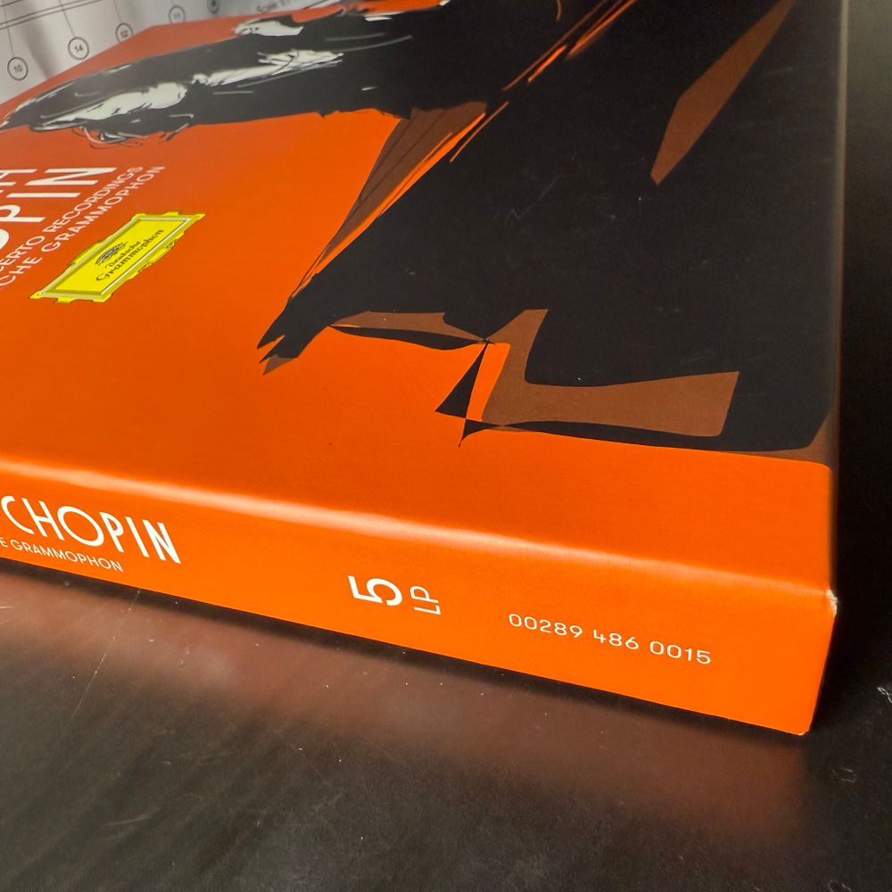 Шопен, Марта Аргерих — сольные и концертные записи на Deutsche Grammophon 5LP (Германия 2021г.)