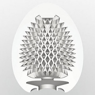 Супер эластичный мастурбатор в виде яйца MISTY (Цвет: белый)