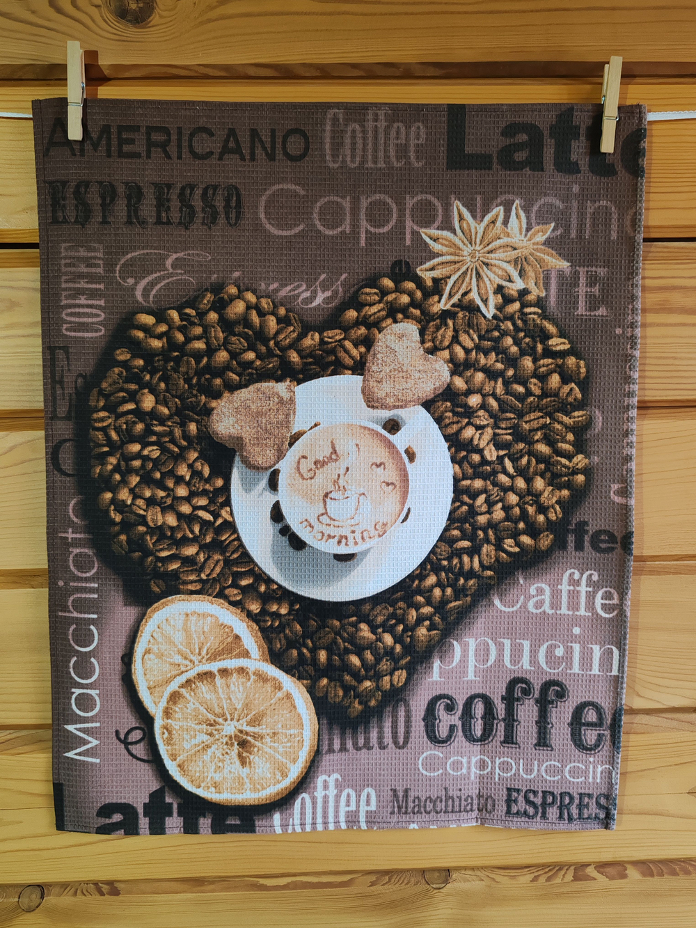 Набор кухонных полотенец, 3 шт , 45х60 см , вафельное