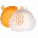 Дуршлаг пластиковый с поддоном «Крабик» 26*24*9см, микс цветов