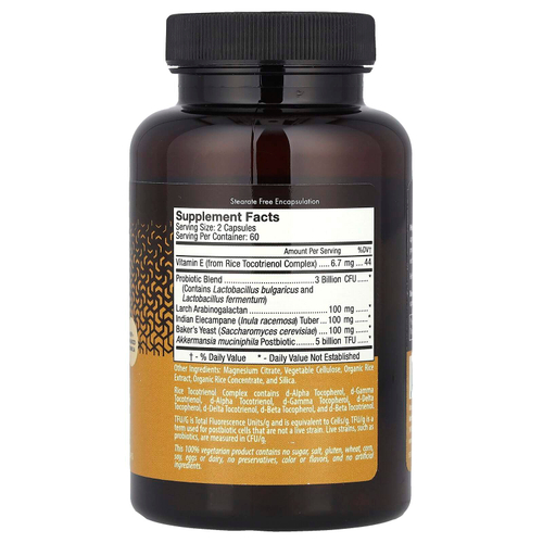 D'adamo, Polyflora® + B, многофункциональная формула с пробиотиками, 120 вегетарианских капсул